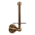 RAV Slezák MKA0402SM - MORAVA RETRO toiletpapirholder i antik messing