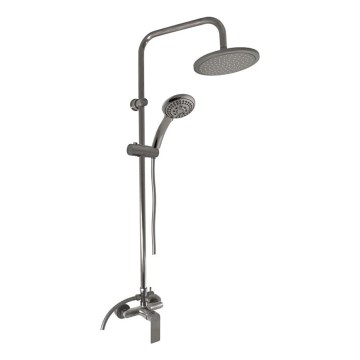 RAV Slezák NL182.5/7-1MGK - Brusesæt med NIL-brusearmatur, børstet grå