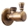RAV Slezák RV0112SM - Hjørneventil RETRO antik messing