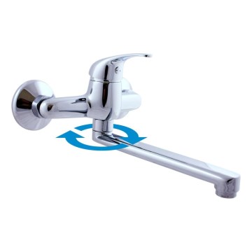 RAV Slezák SA001.5/23 - Køkken-/håndvaskarmatur SAZAVA i poleret krom