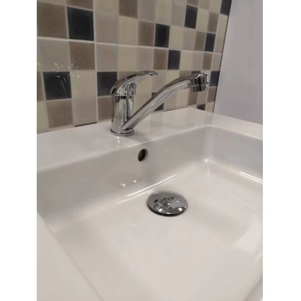 RAV Slezák SA015.0 - Håndvaskarmatur SAZAVA 11,8 cm, poleret krom