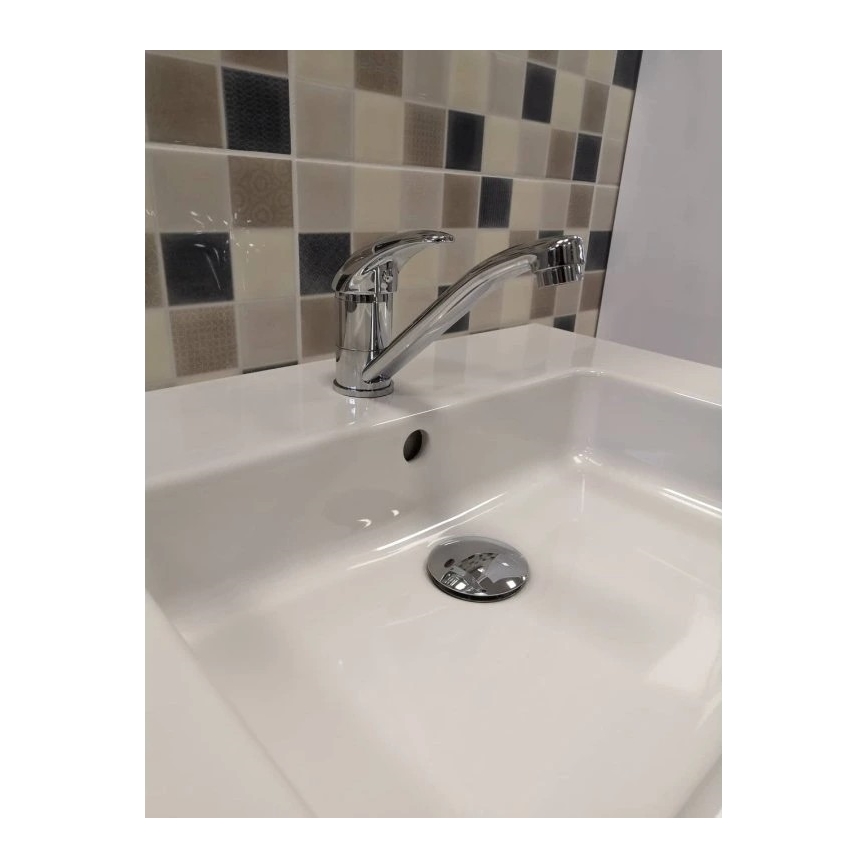 RAV Slezák SA015.0 - SAZAVA håndvaskarmatur 15 cm, blank krom