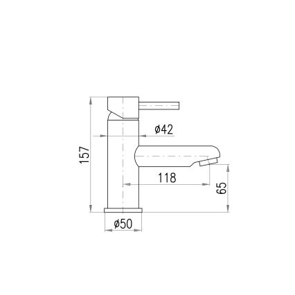 RAV Slezák SE426.0 - Håndvaskarmatur JUNIOR 15,7 cm rød/blå/grøn