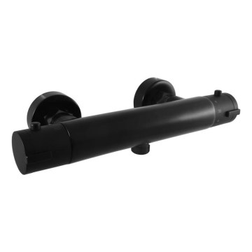 RAV Slezák TRM80.5CMAT - TERMO termostatisk brusebatteri, mat sort