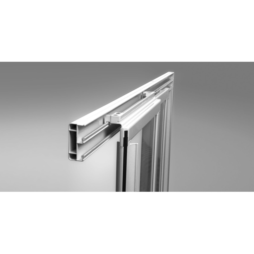 Ravak 00VG01R211 - SUPERNOVA 3-delt brusedør 120x198 cm hvid