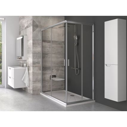 Ravak B8F0000060 - Foldbart brusesæde OVO sort