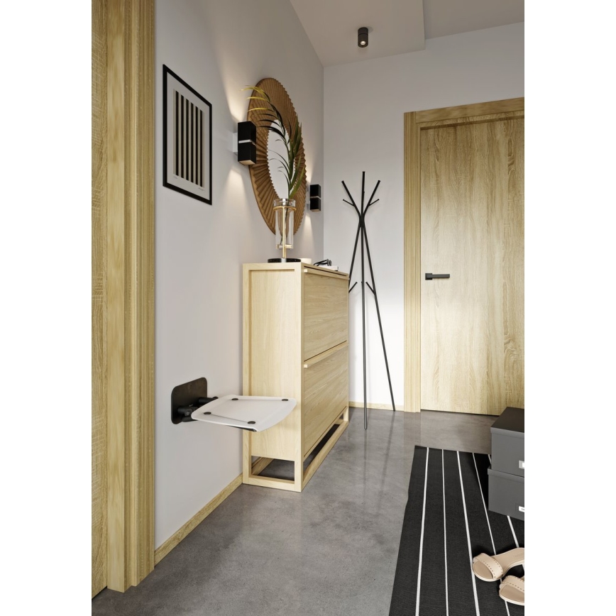 Ravak B8F0000060 - Foldbart brusesæde OVO sort