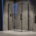 Ravak - Brusekabine COOL 100x80 cm sort