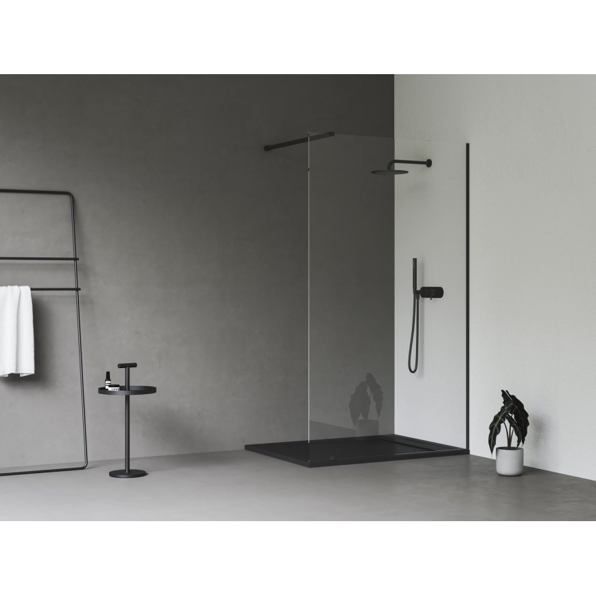 Ravak GW9WA030SZ1 - WALK-IN brusevæg 100x200 cm sort