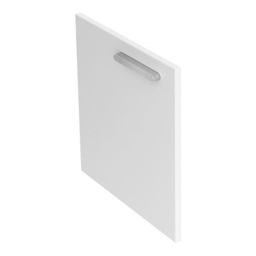 Ravak X000000540 - Venstre låge til underskab under håndvask CHROME 37,5x53 cm hvid