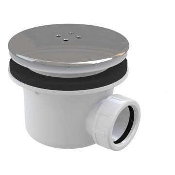 Ravak X01314 - Sifon til brusebakke Ø 11,6 cm, poleret krom