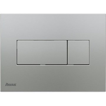 Ravak X01456 - Skylleknap UNI 24,7x16,5 cm mat krom