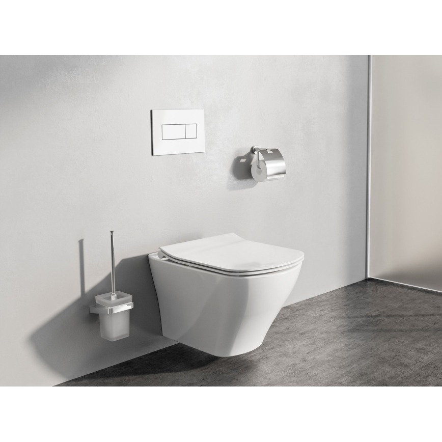 Ravak X01457 - Skylleknap UNI 24,7 x 16,5 cm hvid