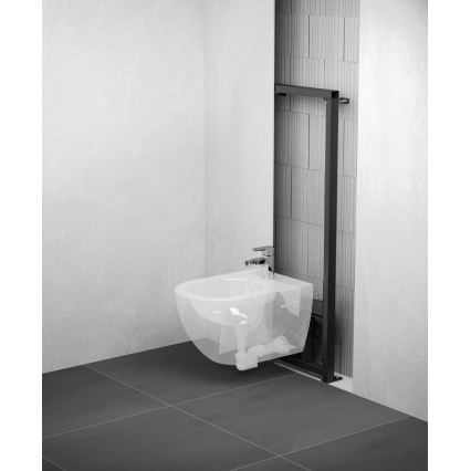 Ravak X01517 - Vægmonteret bidet UNI CHROME keramik/hvid