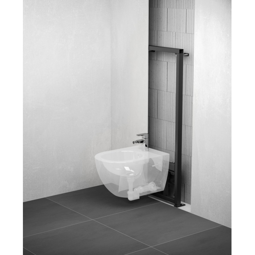 Ravak X01517 - Vægmonteret bidet UNI CHROME keramik/hvid