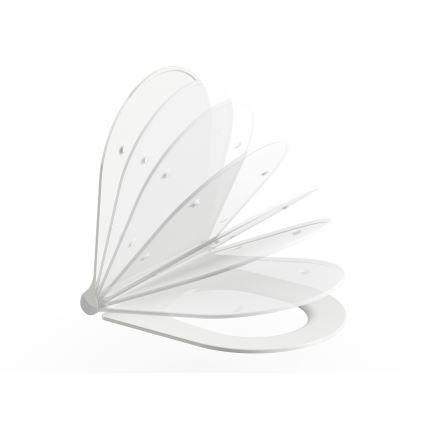 Ravak X01550 - Toiletsæde SoftClose UNI hvid