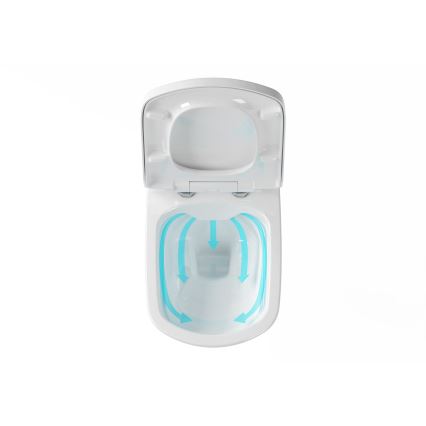 Ravak X01672 - Toiletsæde SoftClose CLASSIC hvid