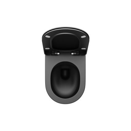 Ravak X01795 - Toiletsæde SoftClose CHROME sort