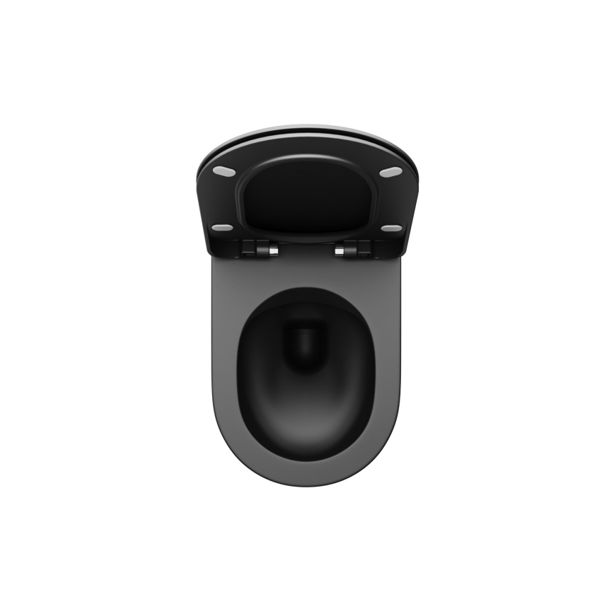 Ravak X01795 - Toiletsæde SoftClose CHROME sort