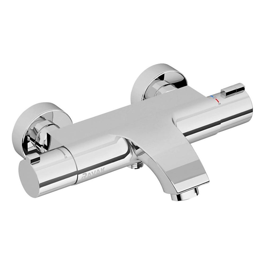 Ravak X070046 - Termostatisk badekarbatteri TERMO, blank krom