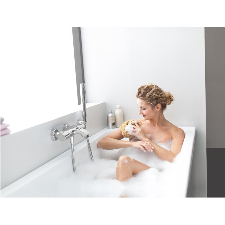 Ravak X070046 - Termostatisk badekarbatteri TERMO, blank krom