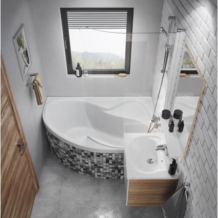 Ravak X070046 - Termostatisk badekarbatteri TERMO, blank krom