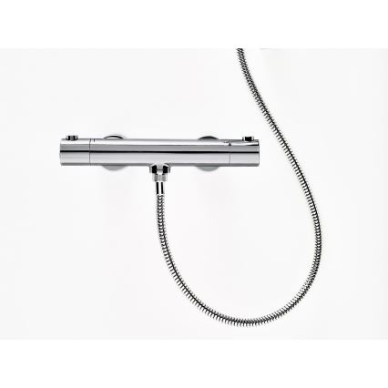 Ravak X070116 - Termostatisk brusebatteri PURI poleret krom