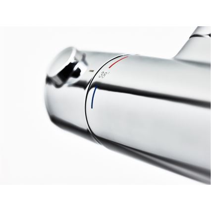 Ravak X070116 - Termostatisk brusebatteri PURI poleret krom