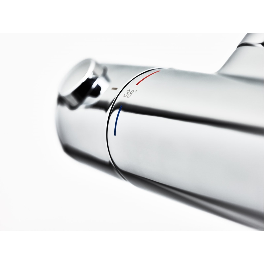 Ravak X070116 - Termostatisk brusebatteri PURI poleret krom