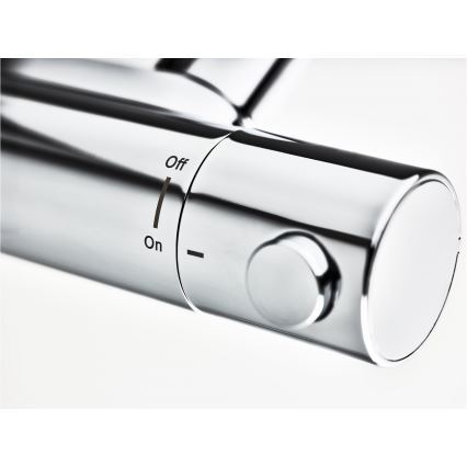 Ravak X070116 - Termostatisk brusebatteri PURI poleret krom