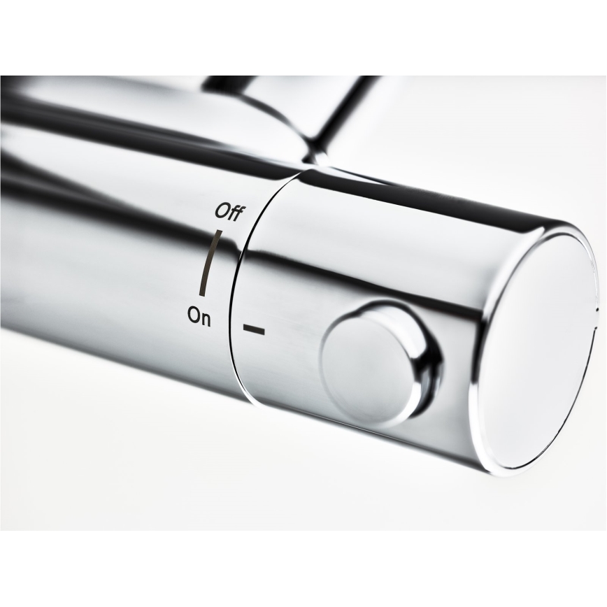 Ravak X070116 - Termostatisk brusebatteri PURI poleret krom