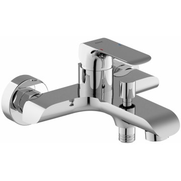 Ravak X070119 - Badekararmatur FLAT, blank krom