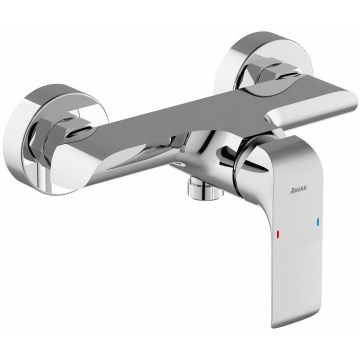 Ravak X070121 - Brusebatteri FLAT, blank krom