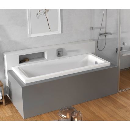 Ravak X070137 - Indbygningsbrusebatteri R-BOX, blank krom