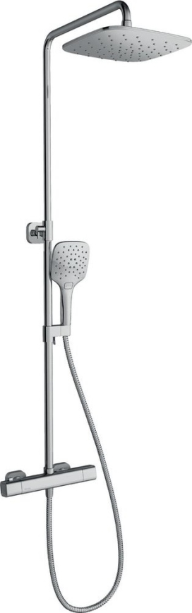 Ravak X070141 - Brusesæt med termostatisk armatur FREE i blank krom