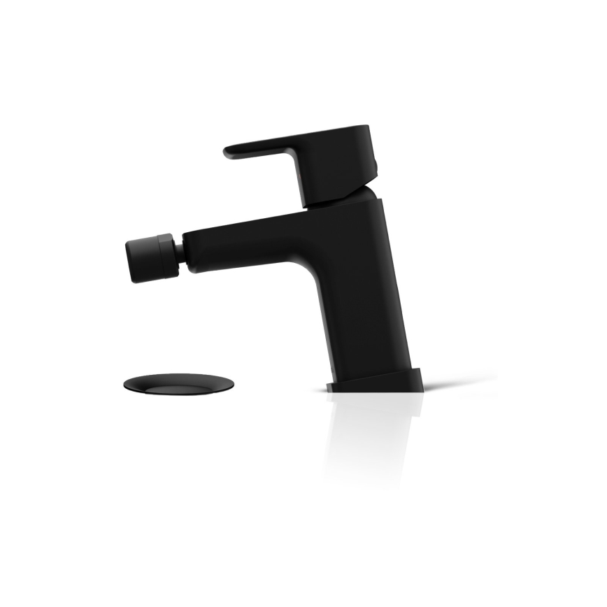 Ravak X070155 - Bidetarmatur med bundventil FREE, sort