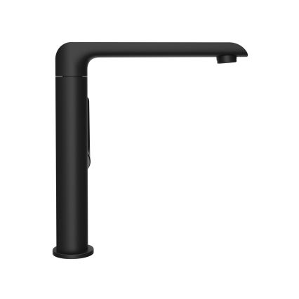 Ravak X070174 - Håndvask- og køkkenarmatur FLAT 26,2 cm mat sort