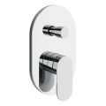 Ravak X070454 - Brusearmatur til indbygget installation, blank krom