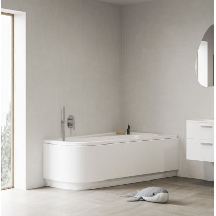 Ravak X070454 - Brusebatteri til indbygget installation CHROME blank krom