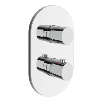 Ravak X070457 - Termostatisk brusebatteri til indbygget installation CHROME blank krom