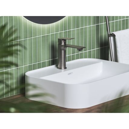 Ravak X070652 - Håndvaskarmatur PLAN 16,8 cm, børstet grafit