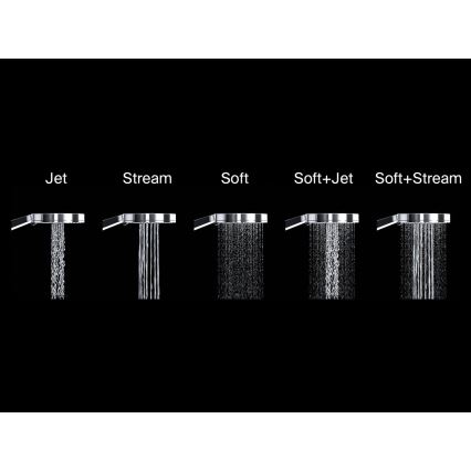 Ravak X07P008 - Håndbruser i blank krom