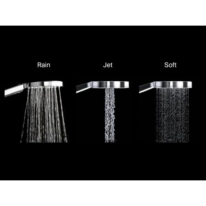 Ravak X07P009 - FLAT håndbruser, blank krom