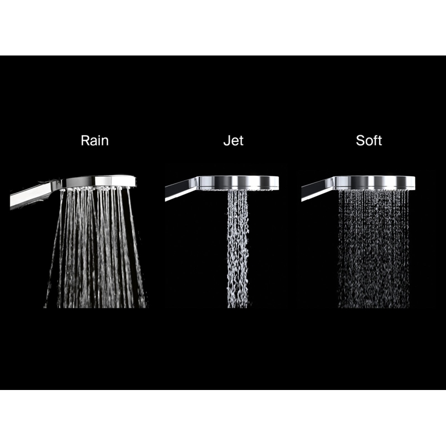 Ravak X07P177 - Brusesæt i poleret krom