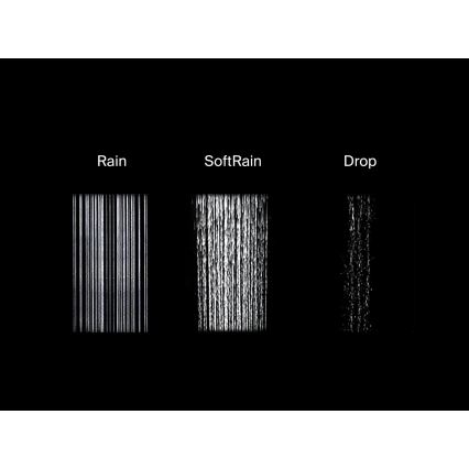 Ravak X07P642 - Brusesæt med blandingsbatteri i blank krom