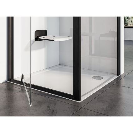 Ravak XA037711010 - PERSEUS firkantet brusekar 90 x 90 cm hvid