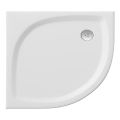 Ravak XA237711010B - ELIPSO kvartcirkelformet brusebakke 90x90 cm hvid