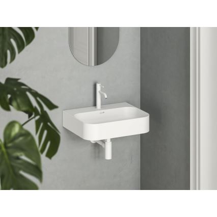 Ravak XJX01155006 - Håndvask til bordplade CERAMIC SLIM 55x45 cm keramik/hvid