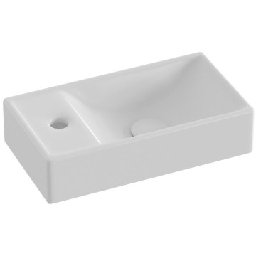 Ravak XJXL1240000 - Væghængt håndvask VEDA 40,8 x 22,2 cm keramisk/hvid