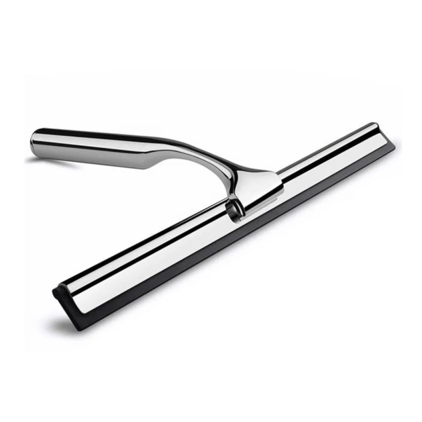 REA-70000 - Vinduesskraber til glas med holder i blank krom